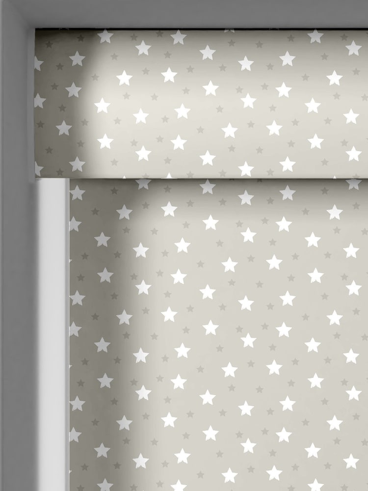 Natural Ditsy Stars Made To Measure Roller Blind - Image 2 of 6
