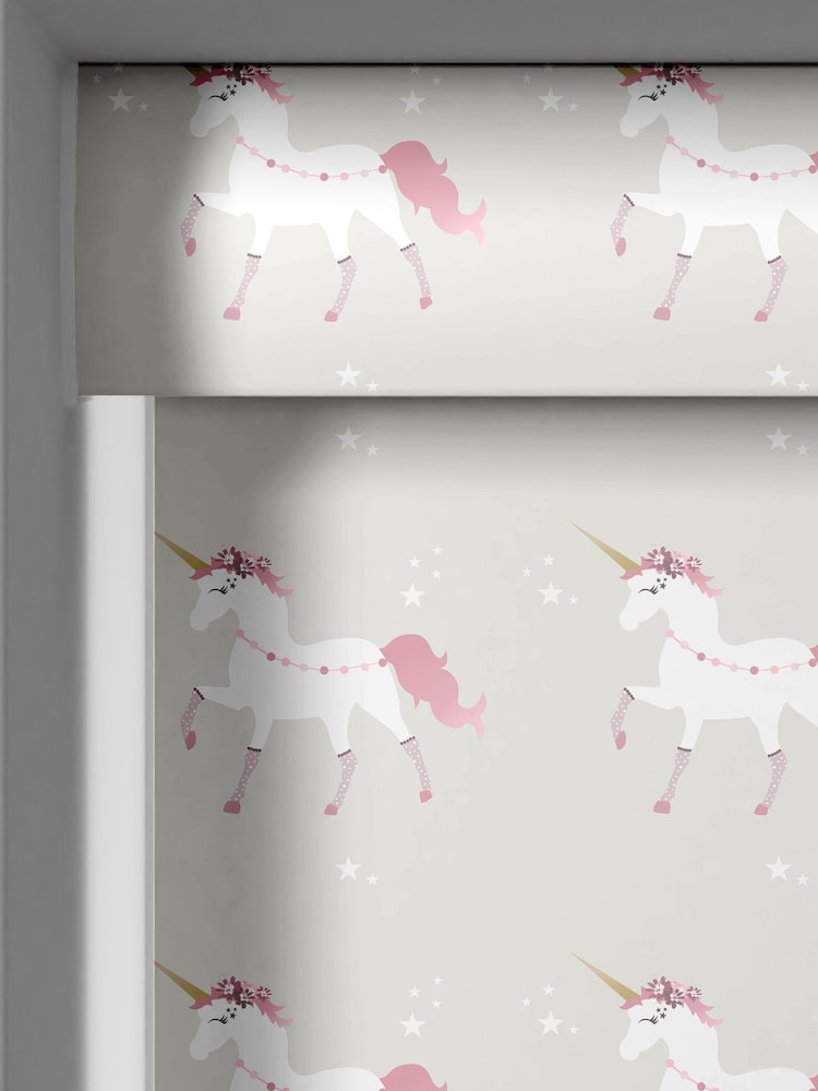 Natural Magical Unicorn Made To Measure Roller Blind - Image 2 of 5