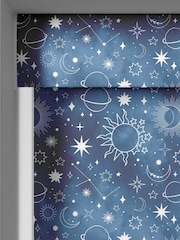 Azure Blue Moon Made To Measure Roller Blind - Image 2 of 6