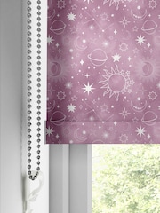 Blush Pink Moon Made To Measure Roller Blind - Image 4 of 7