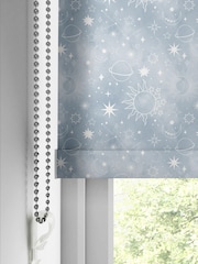Cloud Blue Moon Made To Measure Roller Blind - Image 4 of 7