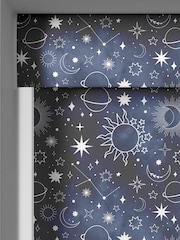 Ink Blue Moon Made To Measure Roller Blind - Image 3 of 7