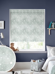 Sage Green Moon Made To Measure Roller Blind - Image 1 of 6