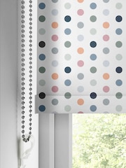 White Polka Dots Made To Measure Roller Blind - Image 3 of 6