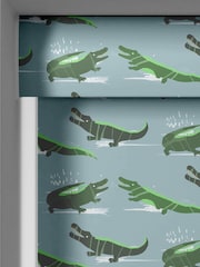 River Blue Crocs Made To Measure Roller Blind - Image 2 of 6