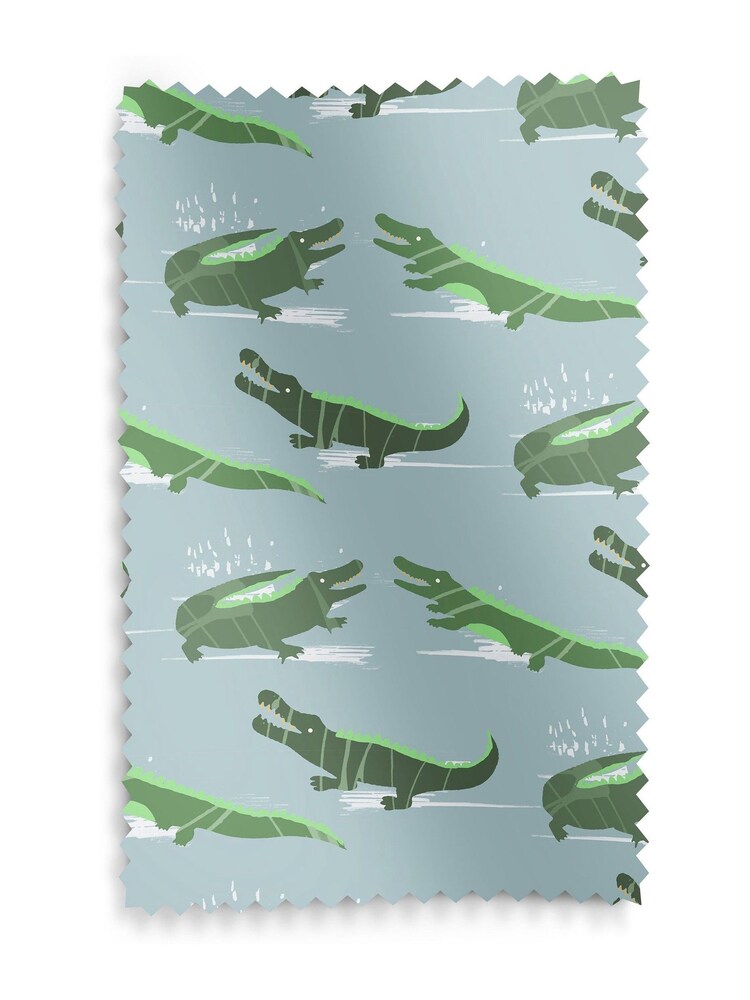 River Blue Crocs Made To Measure Roller Blind - Image 4 of 4