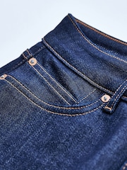 Own. 70s Blue High Waist Wide Leg Jeans - Image 4 of 7