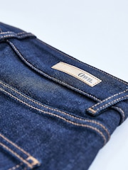 Own. 70s Blue High Waist Wide Leg Jeans - Image 5 of 7