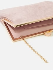Bolso cartera de antelina con cierre de boquilla de Accessorize - Imagen 2 de 2