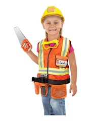 Melissa & Doug Multi Construction Worker Role Play Costume Set - Image 1 of 6