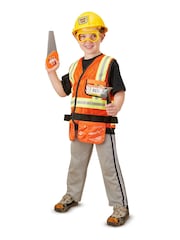 Melissa & Doug Multi Construction Worker Role Play Costume Set - Image 4 of 6