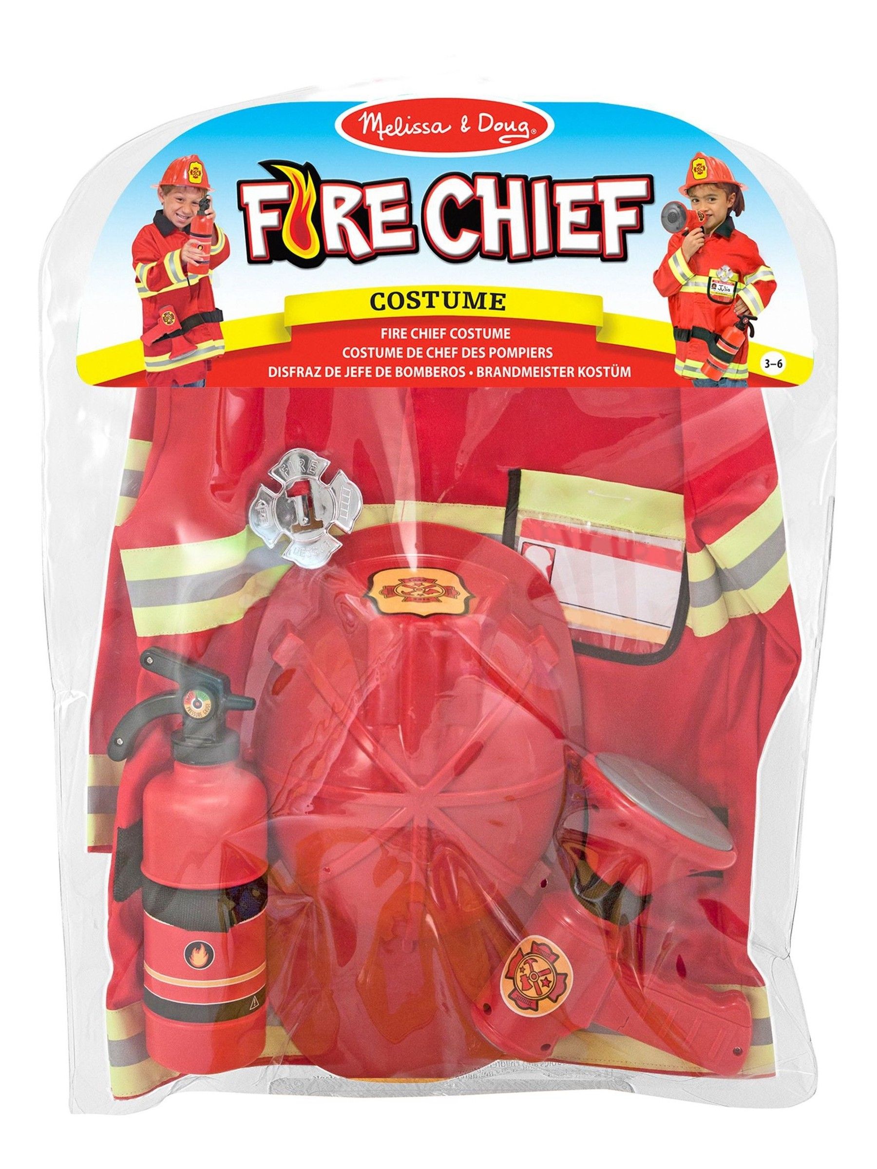 Melissa and doug dress up fireman 2025