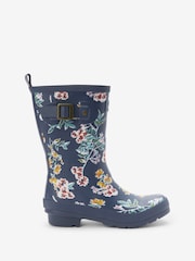 FatFace Floral Womens Mid Height Printed Wellies - Image 1 of 4