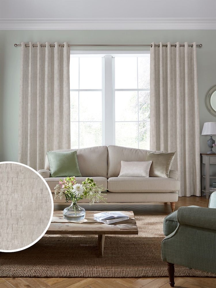 Laura Ashley Natural Whinfell Fabric By The Metre - Image 2 of 2