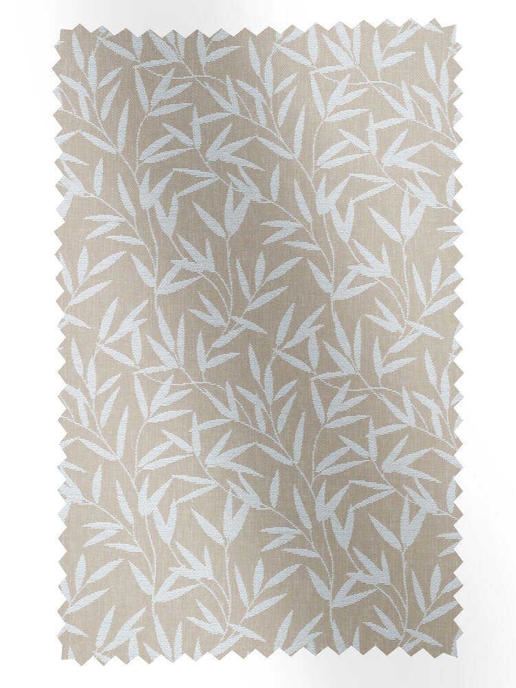 Laura Ashley Natural Willow Leaf Fabric By The Metre - Image 1 of 2 Laura Ashley Natural Willow Leaf Fabric By The Metre - Image 1 of 2