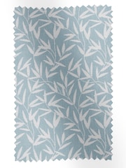 Laura Ashley Blue Willow Leaf Fabric By The Metre - Image 1 of 2