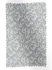 Laura Ashley Steel Grey Willow Leaf Fabric By The Metre - Image 1 of 2