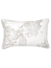 Laura Ashley Set of 2 Natural Birtle 100% Cotton Pillowcase - Image 4 of 4