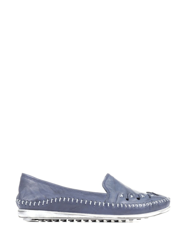 Pavers Leather Slip-On Pumps - Image 1 of 5