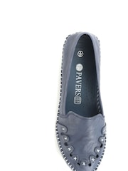 Pavers Leather Slip-On Pumps - Image 4 of 5