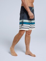 Animal Mens Blue Brett Recycled Boardshorts - Image 1 of 4