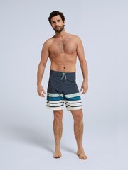 Animal Mens Blue Brett Recycled Boardshorts - Image 3 of 4