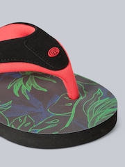 Animal Black Dark Kids Jekyl Flip-Flops - Image 3 of 3
