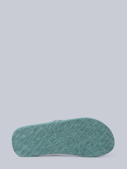 Animal Dark  Green Womens Swish Flip Flops - Image 3 of 4