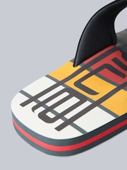 Animal Grey Light Mens Jekyl Flip Flops - Image 4 of 5