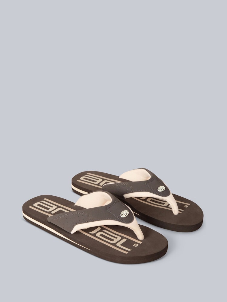 Marrón - Chanclas para hombre Jekyl de Animal - Imagen 1 de 4 Marrón - Chanclas para hombre Jekyl de Animal - Imagen 1 de 4