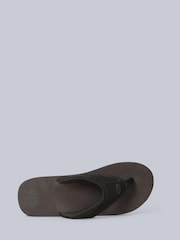 Animal Charcoal Grey Mens Jekyl Flip-Flops - Image 2 of 5