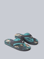 Animal Black Light Kids Jekyl Flip-Flops - Image 1 of 6