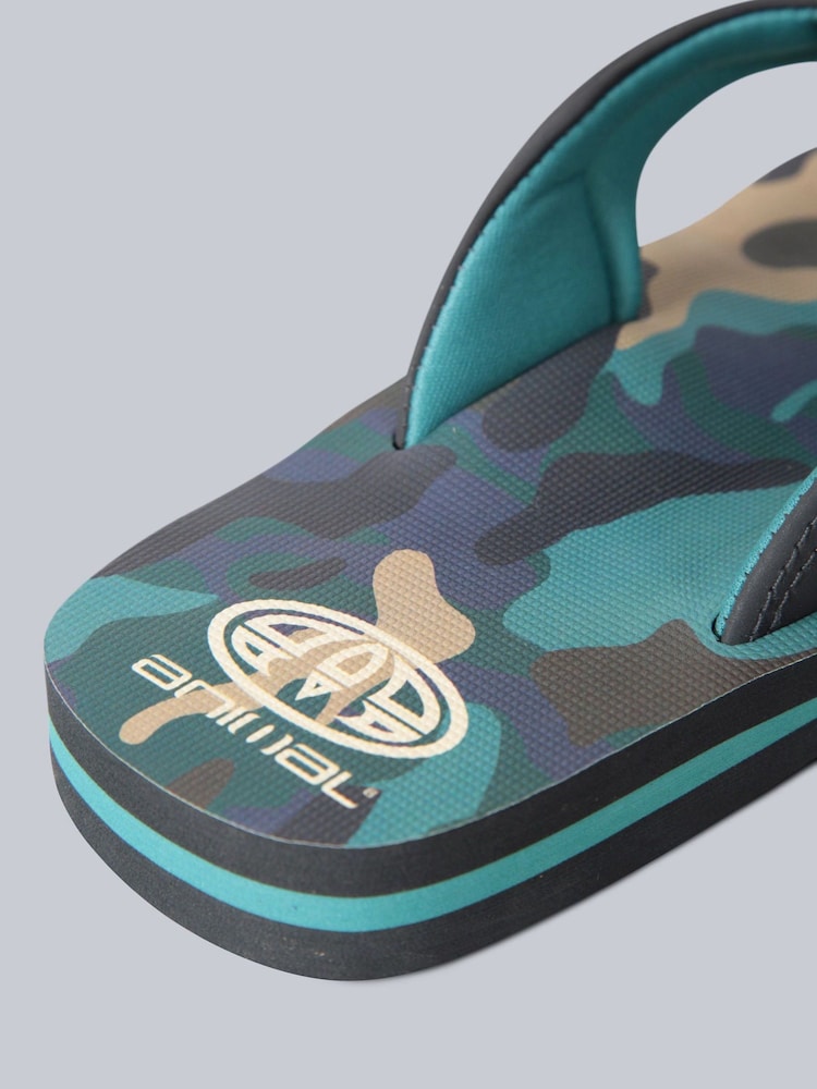 Animal Black Light Kids Jekyl Flip-Flops - Image 5 of 6