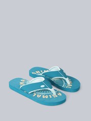 Animal Womens Fiery Swish Flip Flops - Image 1 of 4