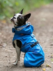 Hugo & Hudson Blue All Weather Dog Raincoat - Image 2 of 4