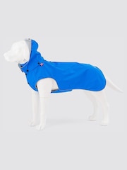 Hugo & Hudson Blue All Weather Dog Raincoat - Image 4 of 4