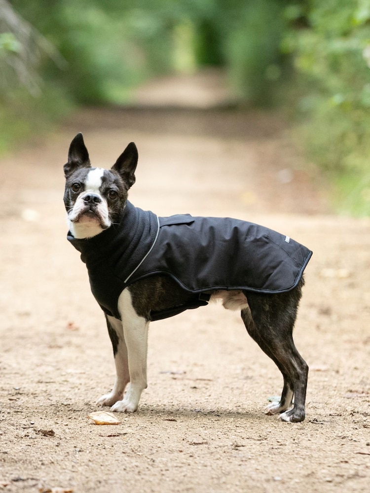 Hugo & Hudson Black Thermal Dog Jacket - Image 1 of 4