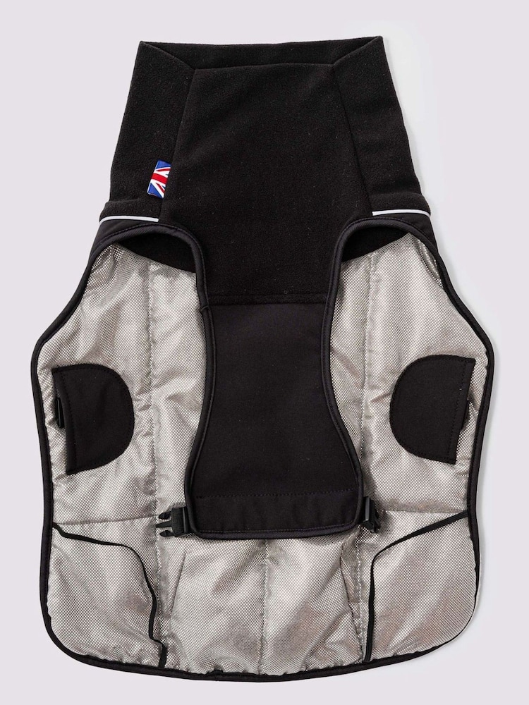 Hugo & Hudson Black Thermal Dog Jacket - Image 4 of 4