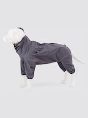 Hugo & Hudson Grey Teal Protective Dog Overalls - Image 4 of 4