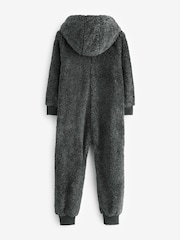 Grey Fleece All-In-One (3-16yrs) - Image 2 of 3