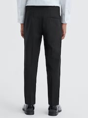 Reiss Black Knightsbridge 4-9 yrs Tuxedo Trousers - Image 5 of 6