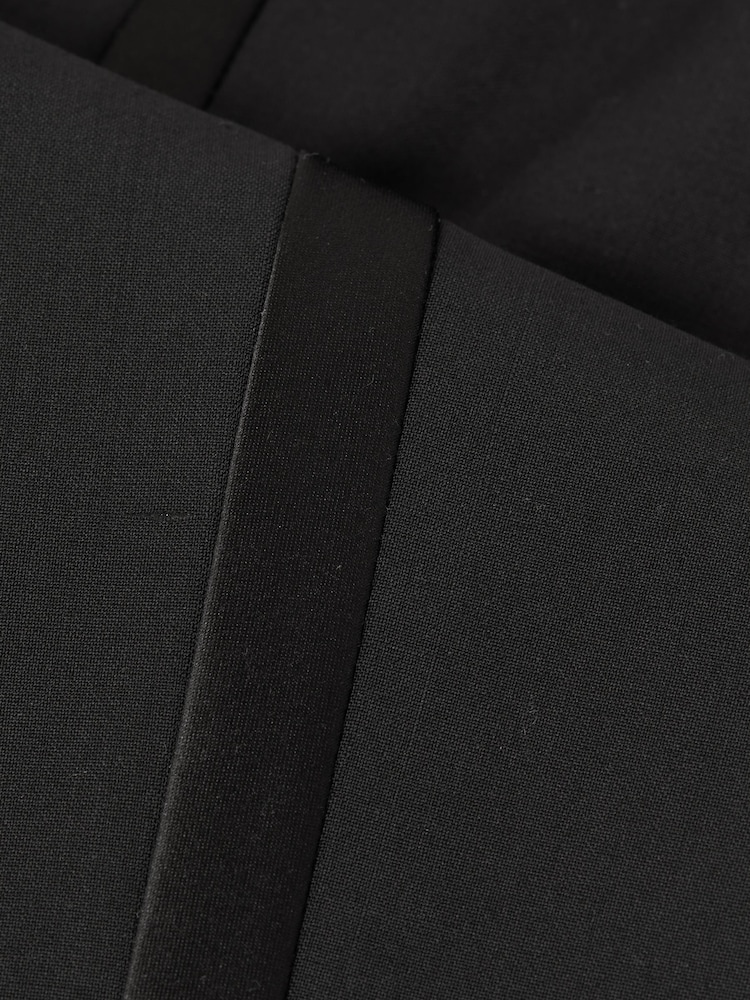 Reiss Black Knightsbridge 4-9 yrs Tuxedo Trousers - Image 6 of 6