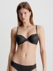 Calvin Klein Black Sheer Marquisette Demi Bra - Image 1 of 5