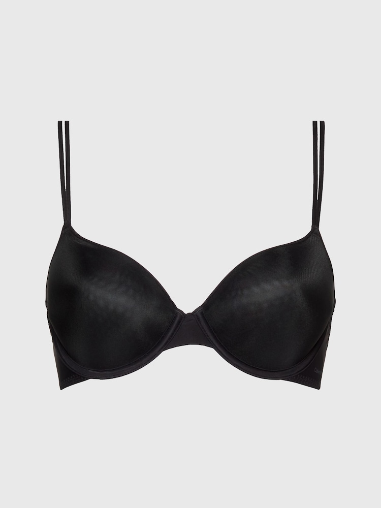 Calvin Klein Black Sheer Marquisette Demi Bra - Image 5 of 5