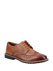 Brun - Chaussures Hush Puppies Verity Brogue - Image 2 of 3