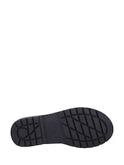 Hush Puppies Senior Black Poly Shoes - Image 4 of 4
