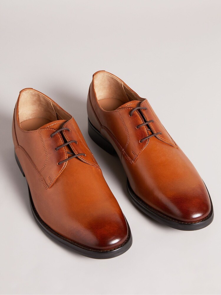 بني فاتح - حذاء ديربي رسمي جلد Kampten من Ted Baker - صورة 2 من 4