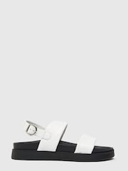Schuh Tasha Leather Double Band Sandals - Image 3 of 4