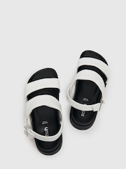 Schuh Tasha Leather Double Band Sandals - Image 4 of 4