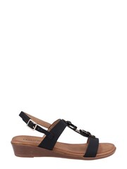 Fleet & Foster Black Lagos Summer Sandals - Image 1 of 4